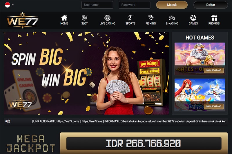 situs daftar agen judi we77 we 77 sbobet bola live casino slot gacor poker togel terpercaya